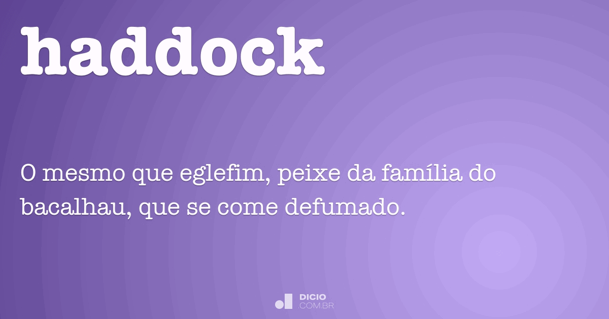 Haddock Dicio, Dicionário Online de Português
