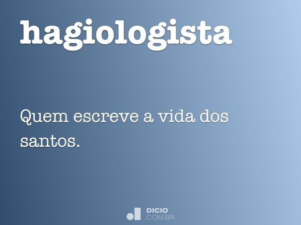 hagiologista