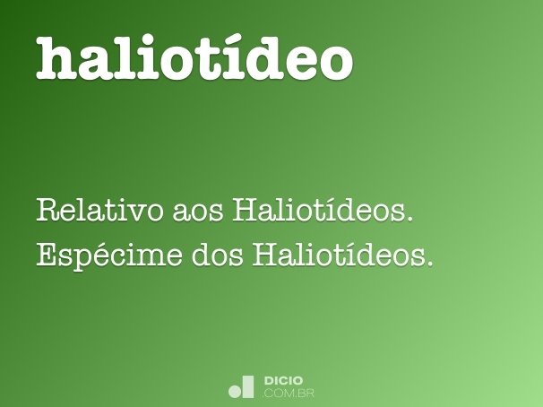 haliotídeo