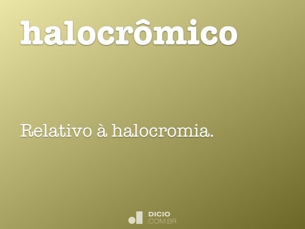 halocrômico
