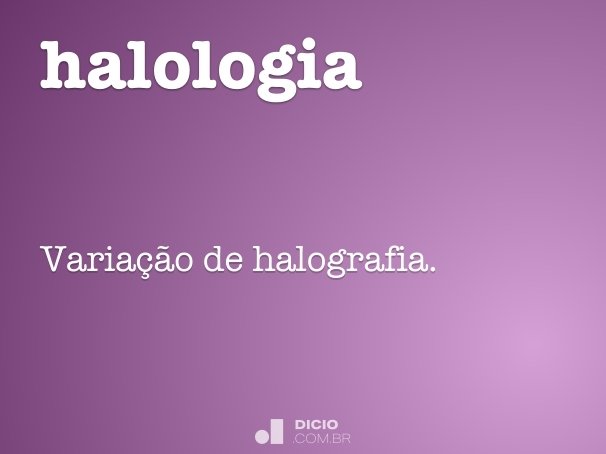 halologia
