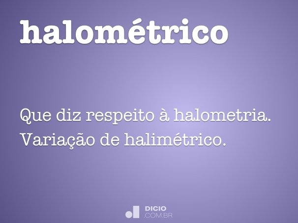 halométrico