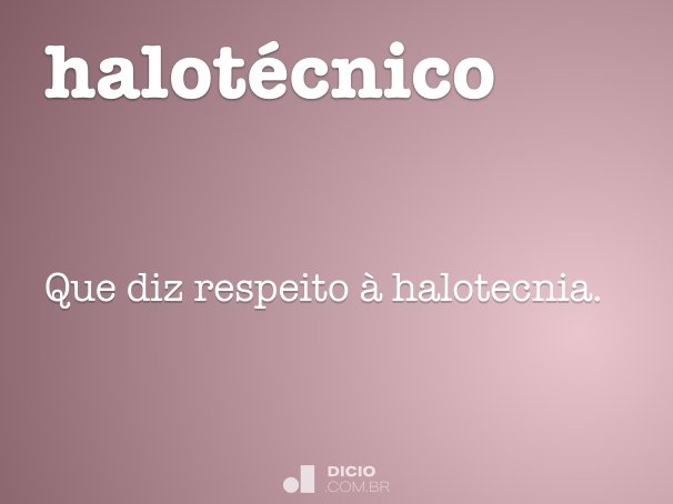 halotécnico