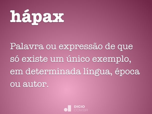 hápax