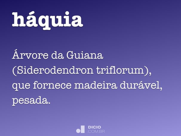 háquia