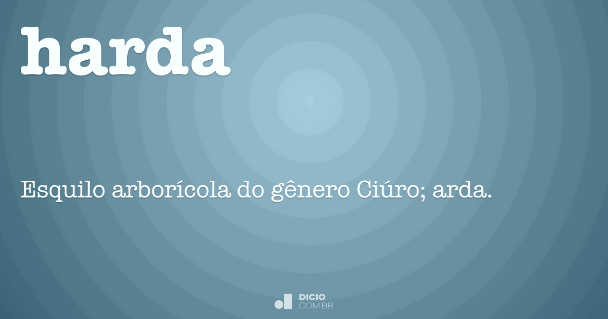 Harda Dicio, Dicionário Online de Português