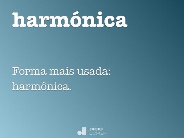 harmónica