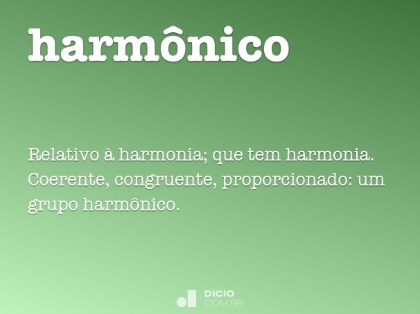 harmônico