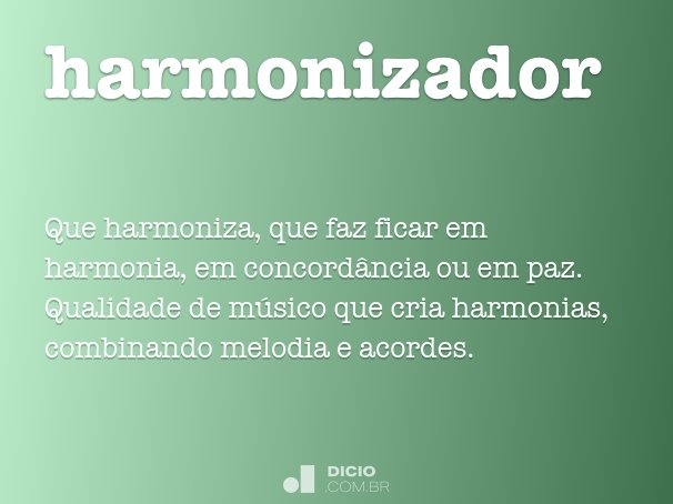 harmonizador
