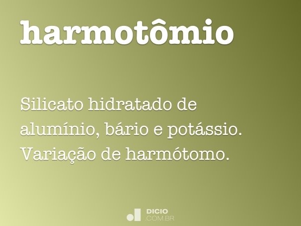 harmotômio