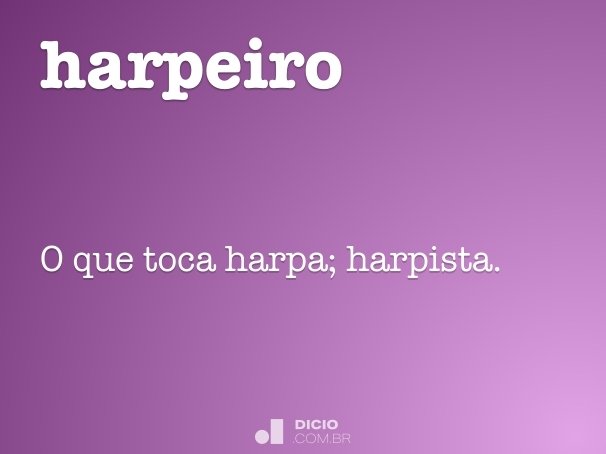 harpeiro
