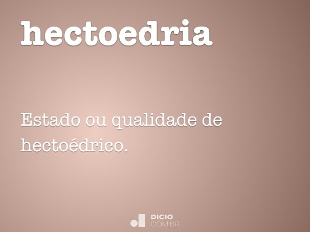 hectoedria