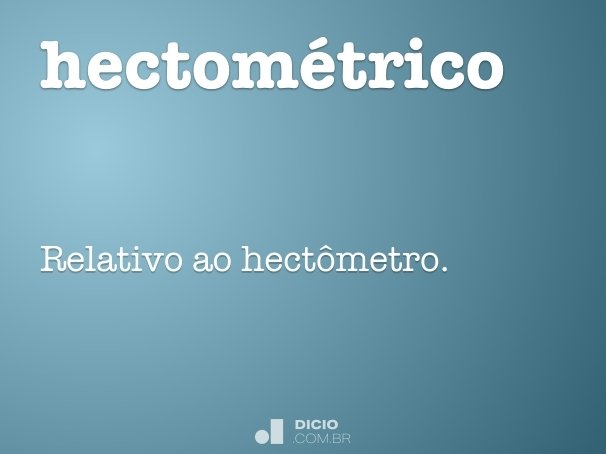 hectométrico
