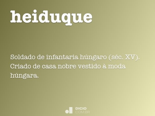 heiduque
