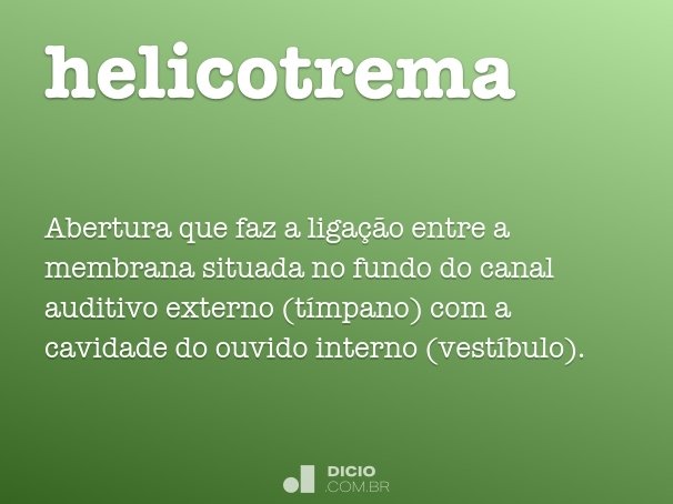 helicotrema