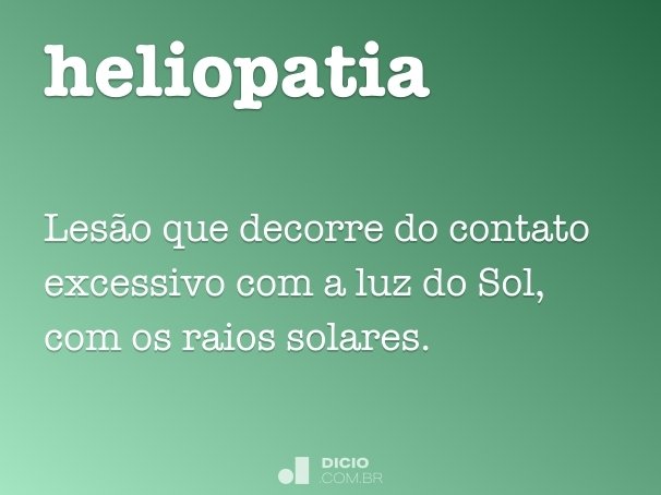 heliopatia
