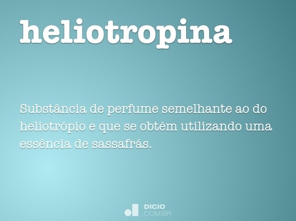 heliotropina