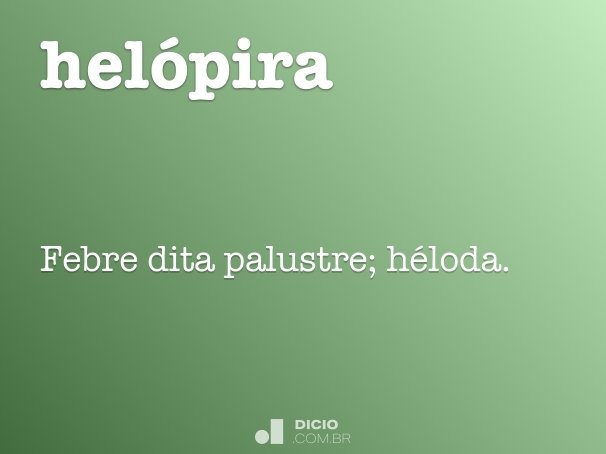 helópira