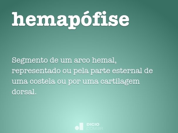 hemapófise
