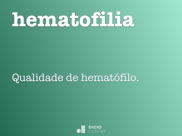 hematofilia