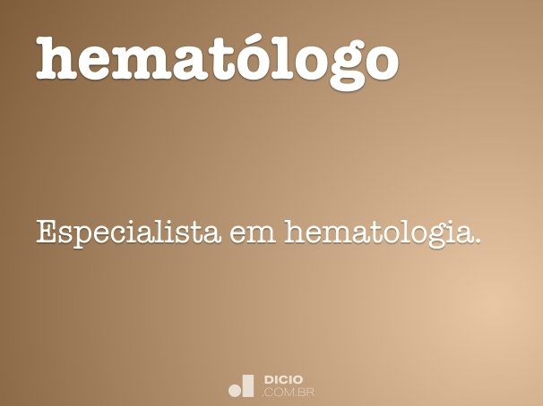hematólogo