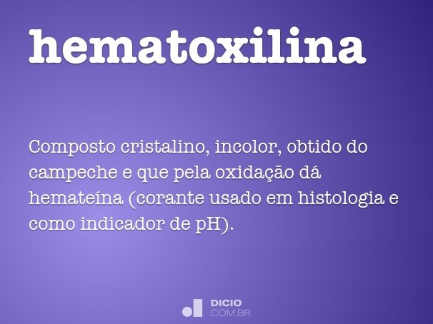 hematoxilina