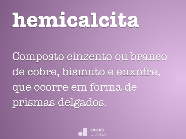 hemicalcita