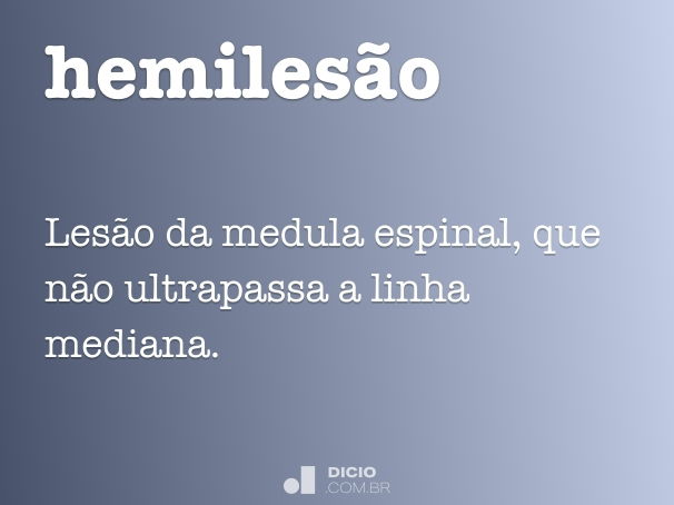 hemilesão