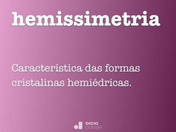 hemissimetria
