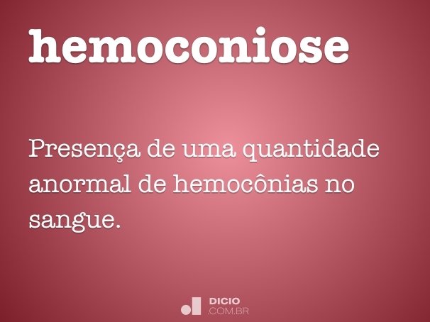 hemoconiose