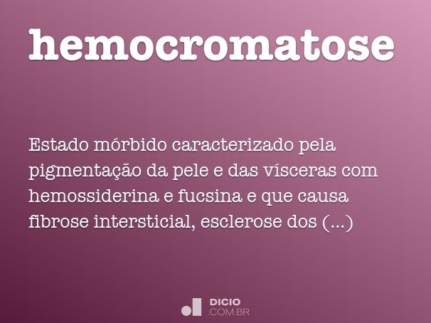 hemocromatose
