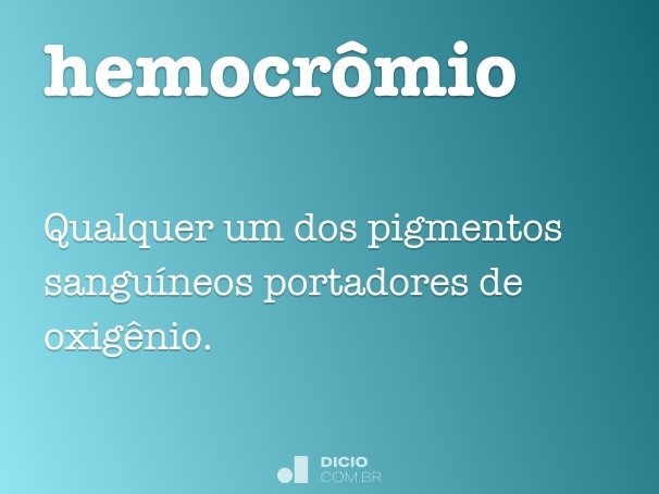 hemocrômio