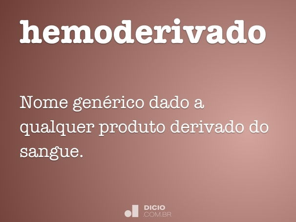 hemoderivado