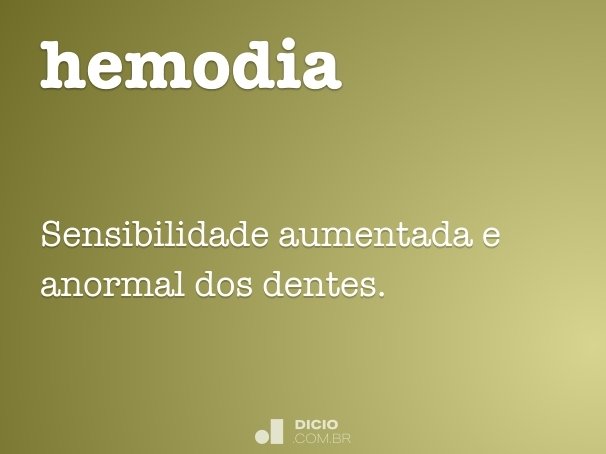 hemodia