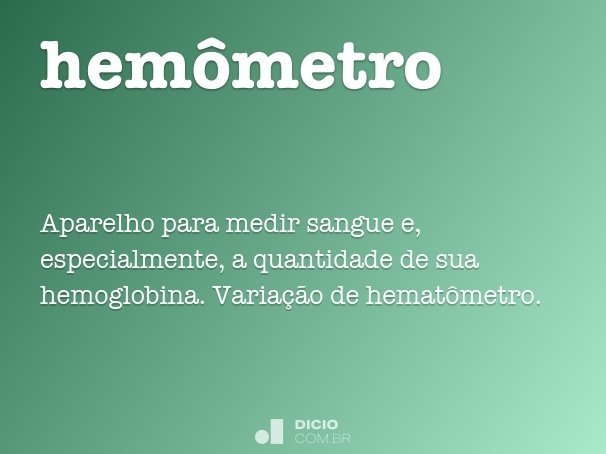 hemômetro