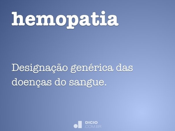 hemopatia