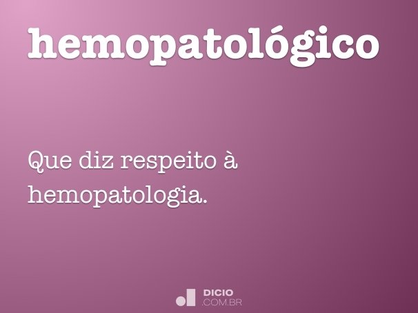 hemopatológico