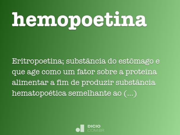 hemopoetina