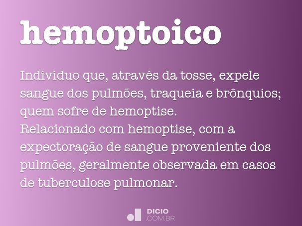 hemoptoico