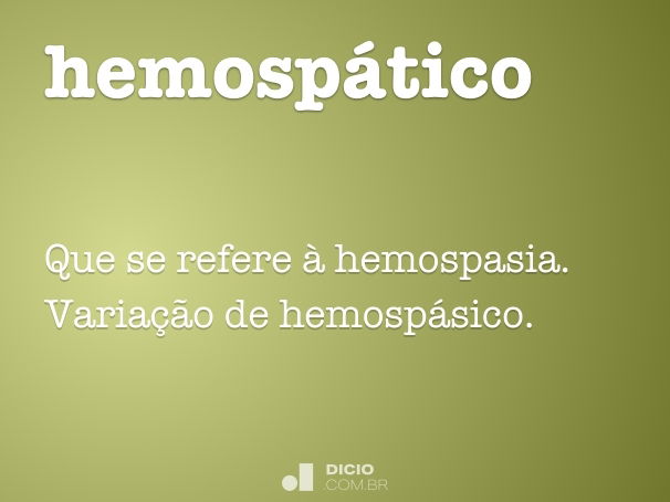 hemospático