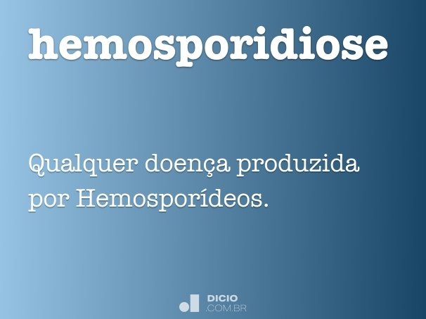 hemosporidiose