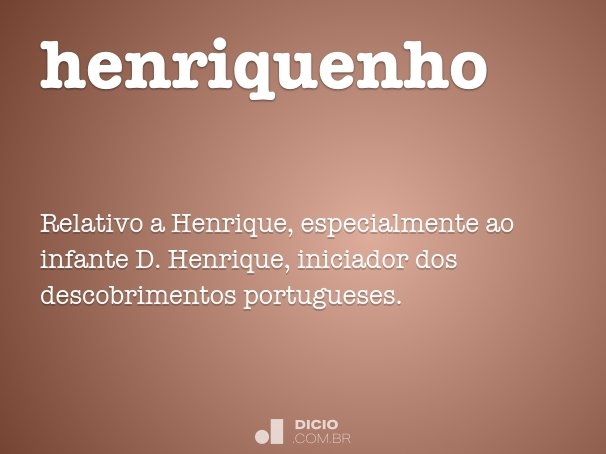 henriquenho