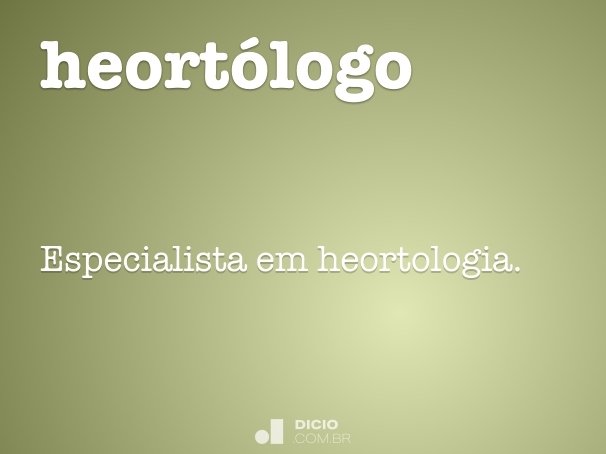 heortólogo