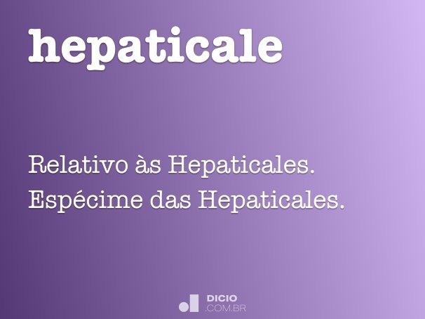 hepaticale
