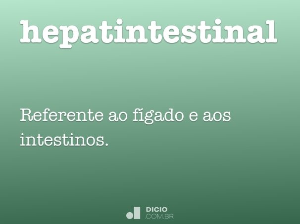 hepatintestinal