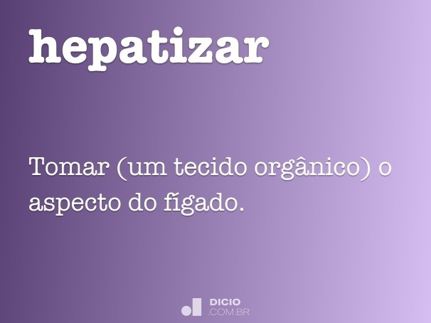 hepatizar