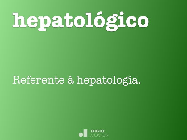 hepatológico