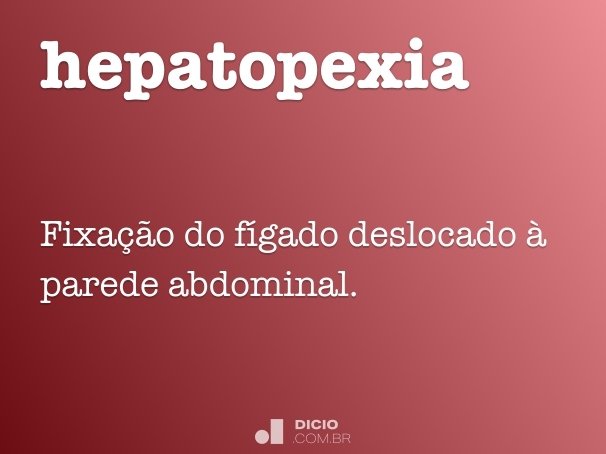 hepatopexia