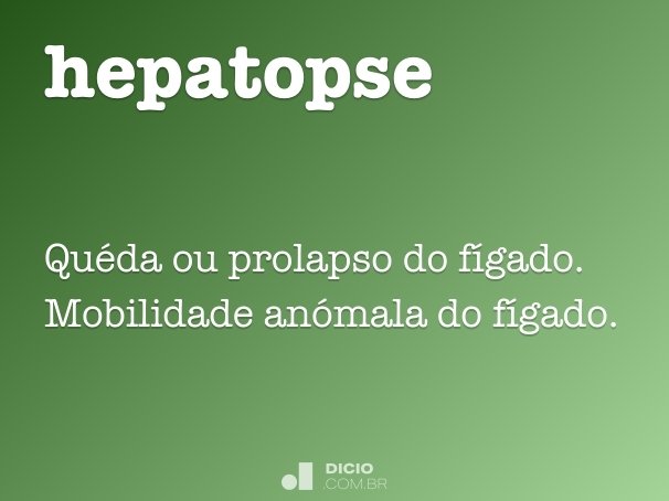 hepatopse