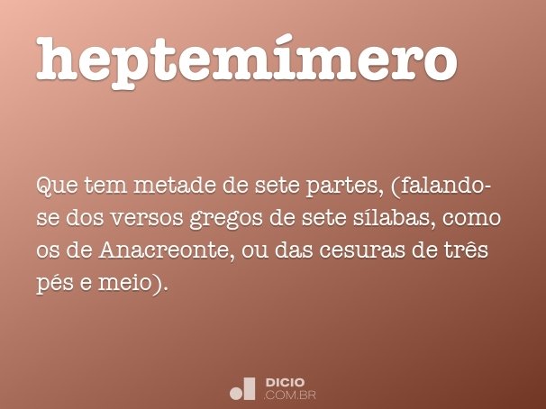 heptemímero